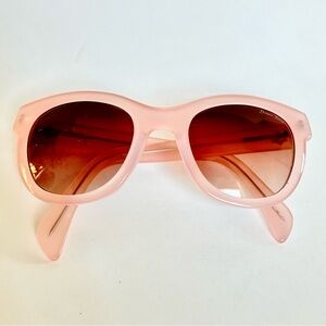 Draper James Stella Blush Pink Sunglasses Rose Brown Lenses Gold Star Org. $98